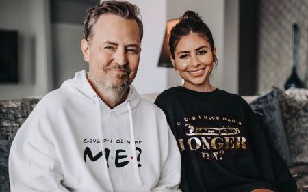 Matthew Perry famously dated Julia Roberts.